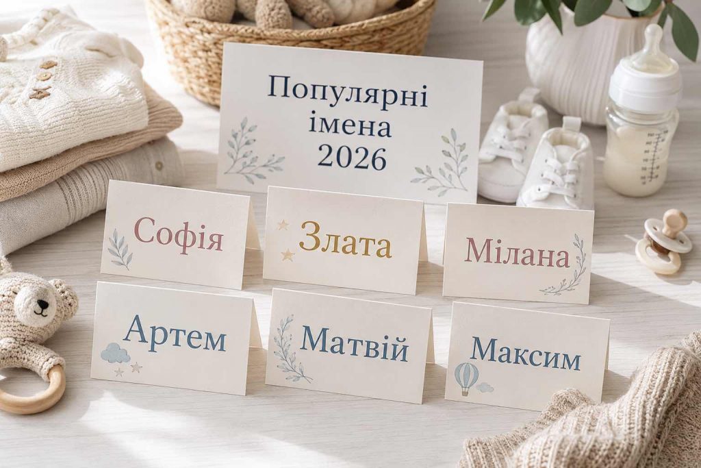 Як назвати дитину у 2026 році: популярні імена для хлопчиків і дівчаток та їх значення