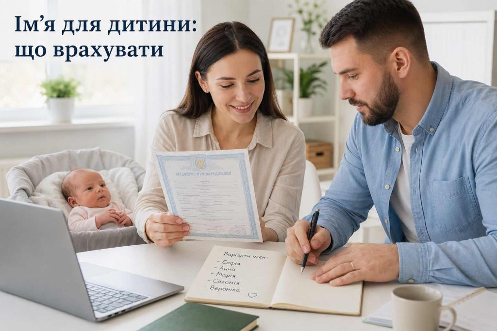Як назвати дитину у 2026 році: популярні імена для хлопчиків і дівчаток та їх значення