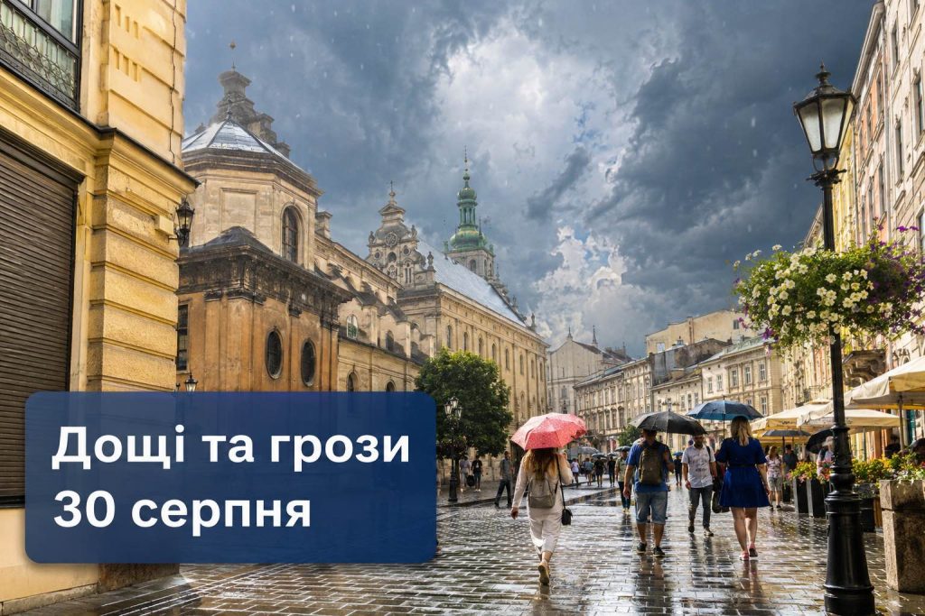 Якою буде погода в останні дні літа: прогноз на 29–31 серпня по регіонах України
