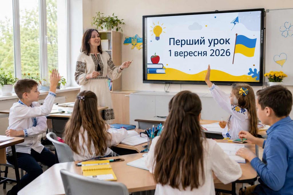 Перший урок 1 вересня 2026 буде незвичним: що підготували для школярів Перший урок 1 вересня 2026 буде незвичним: що підготували для школярів