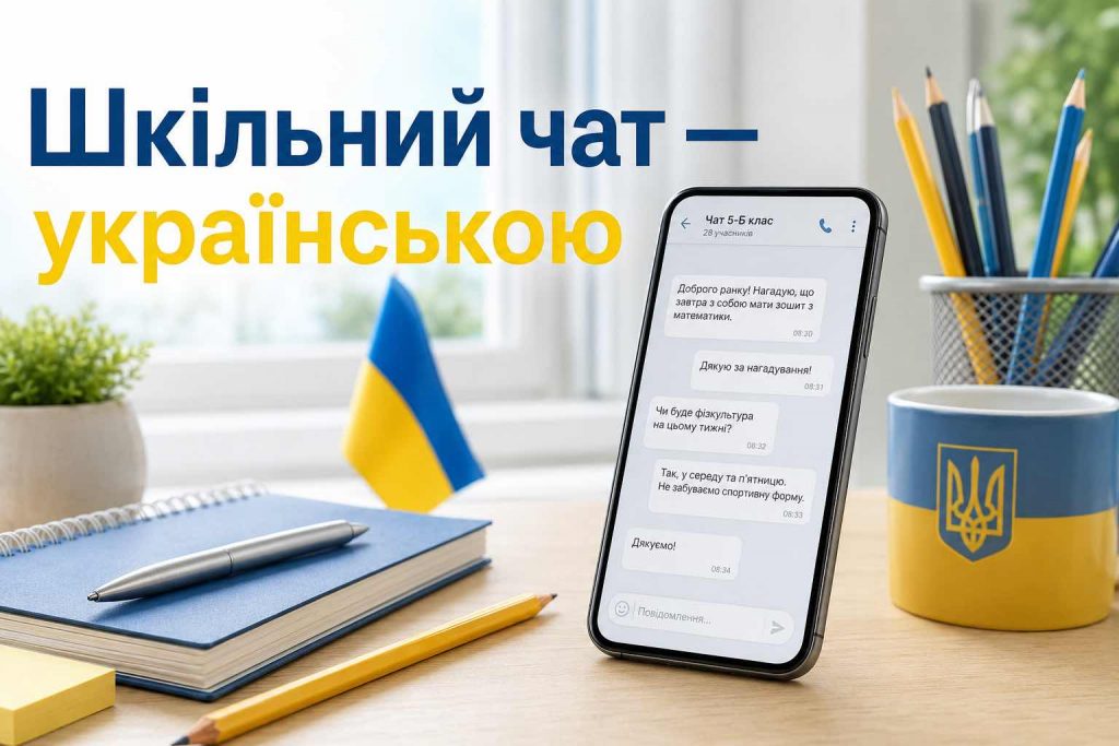 За російську в чаті школи можуть оштрафувати: що потрібно знати батькам