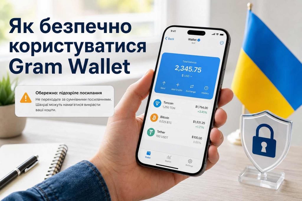 Gram Wallet у Telegram запускають для мільярда користувачів: що це і чи працюватиме в Україні