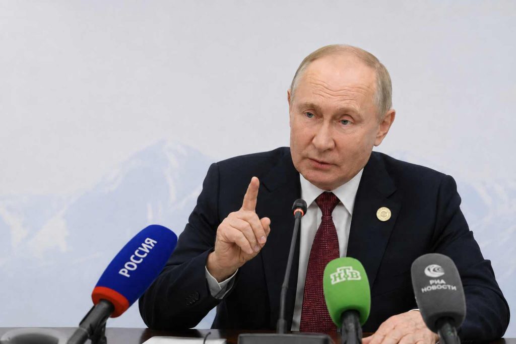 Путін пригрозив Україні масованими ударами і заговорив про «обвал» ЗСУ: усі заяви російського диктатора Путін пригрозив Україні масованими ударами і заговорив про «обвал» ЗСУ: усі заяви російського диктатора