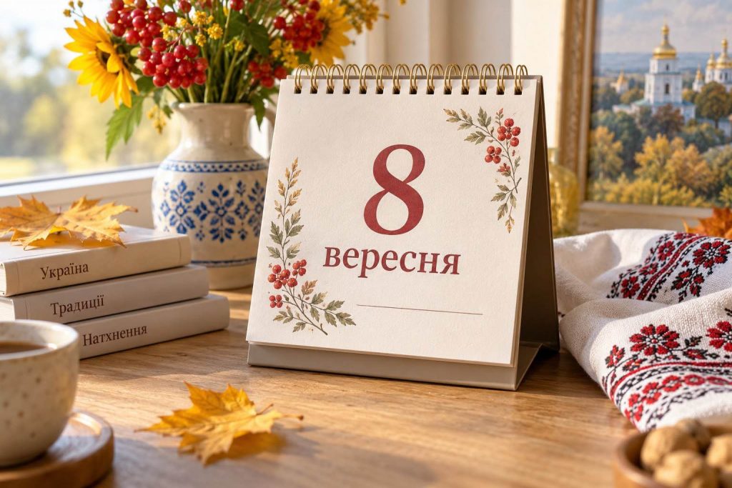 Що святкують в Україні 8 вересня 2026 року: свята, іменини, прикмети та заборони дня Що святкують в Україні 8 вересня 2026 року: свята, іменини, прикмети та заборони дня