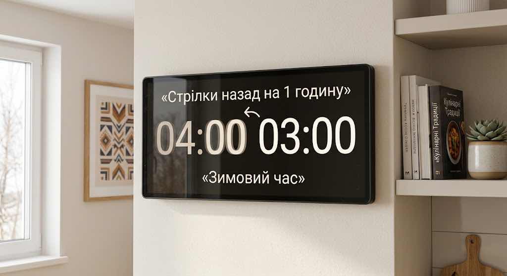 Коли переводять годинник на зимовий час у 2026 році: точна дата і куди крутити стрілки