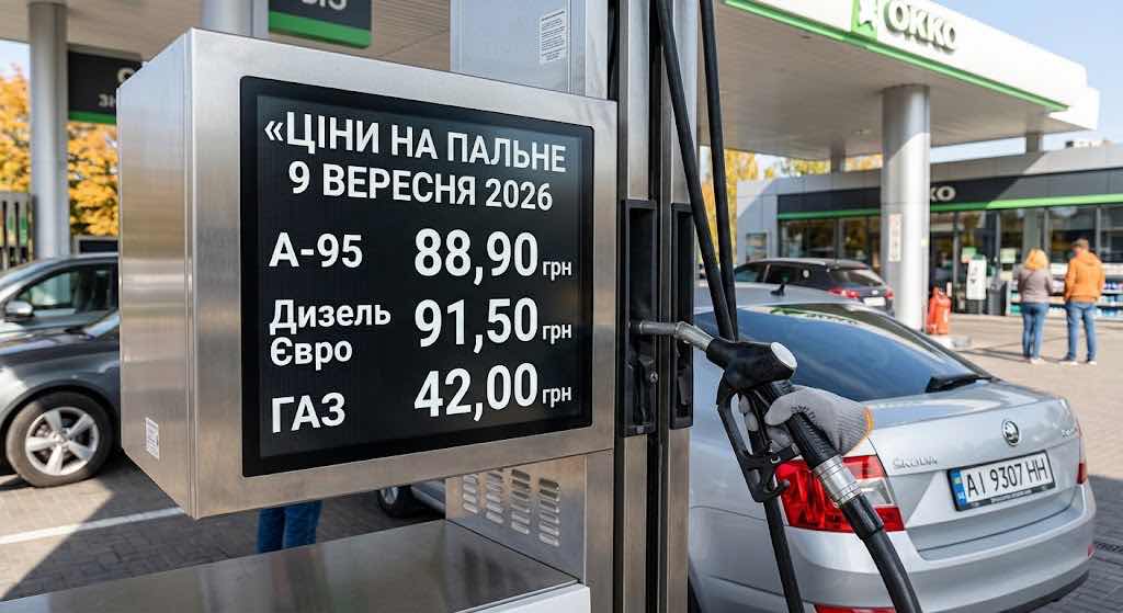 Бензин і дизель знову дорожчають: актуальні ціни на АЗС 9 вересня та де заправитися дешевше