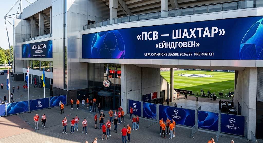 «Шахтар» – ПСВ: коли і де дивитися матч Ліги чемпіонів 10 вересня