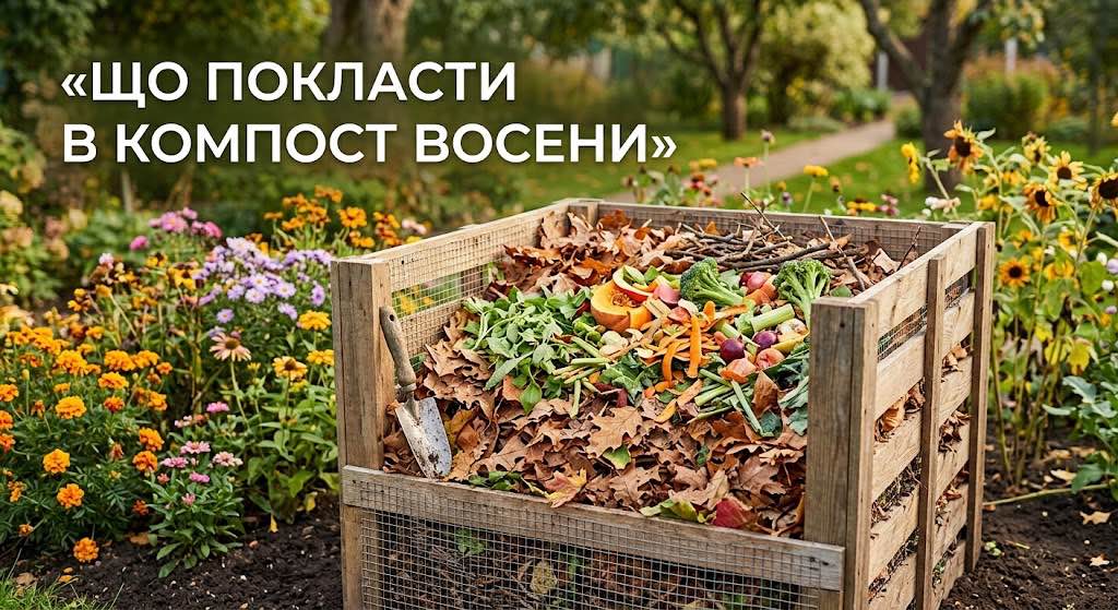 Не викидайте це восени: які відходи з городу варто покласти в компост Не викидайте це восени: які відходи з городу варто покласти в компост