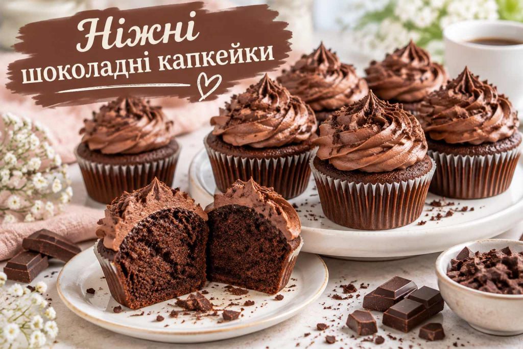 Як приготувати шоколадні капкейки на кефірі: рецепт ніжного десерту