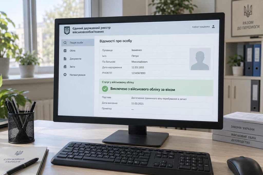 Чи треба йти до ТЦК після 60 років: як у 2026 році відбувається виключення з військового обліку