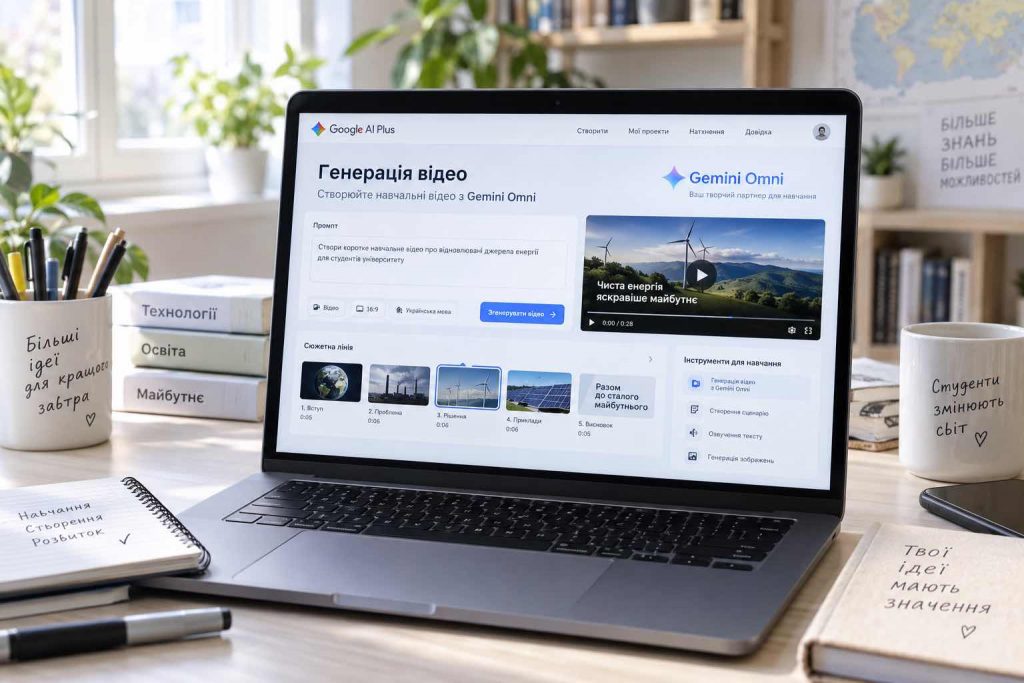 Google дає студентам рік Gemini безкоштовно: як отримати AI Plus в Україні — покрокова інструкція