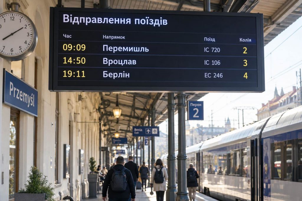 Потяг №032 та EC 58 Запоріжжя – Перемишль – Вроцлав – Берлін: розклад, квитки та ціна в 2026 році