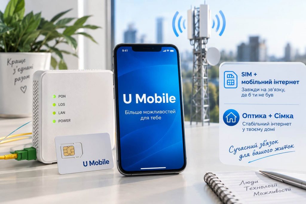 В Україні запрацював U Mobile: скільки коштують тарифи та як перейти зі своїм номером