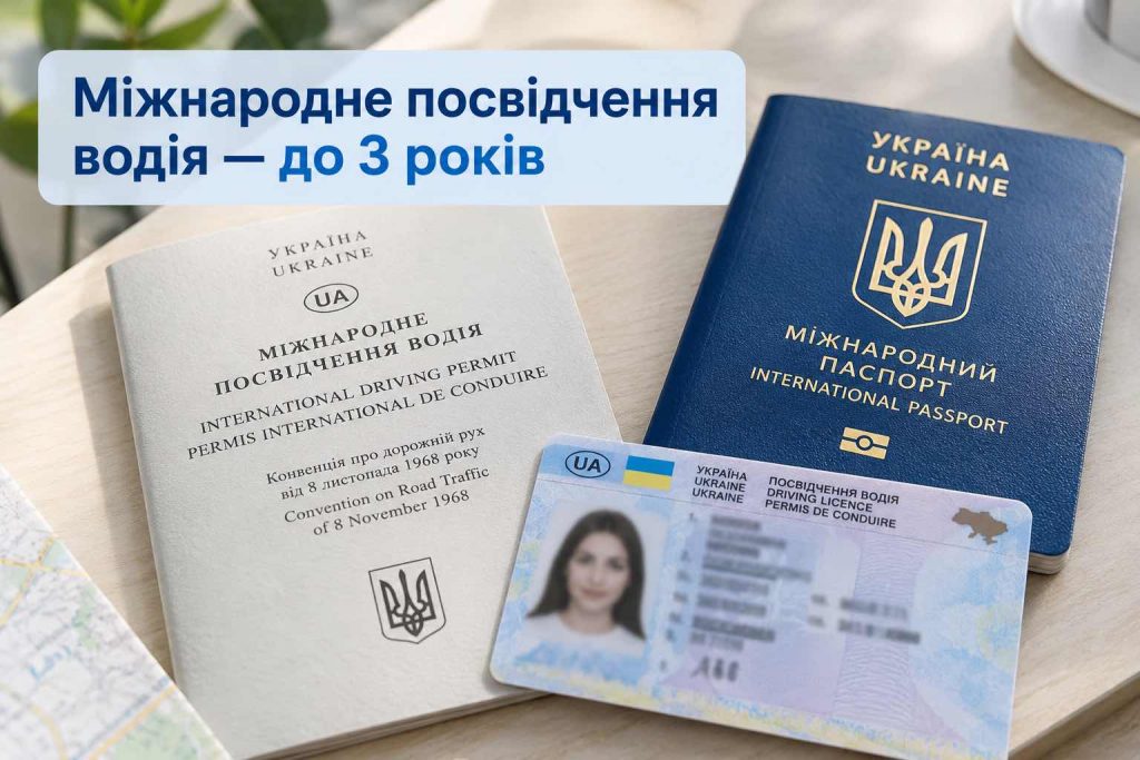 Міжнародне посвідчення водія у 2026 році: скільки коштує, які документи потрібні та де отримати