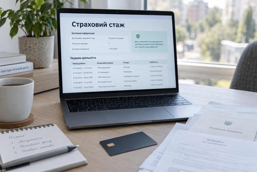 Нові правила підтвердження стажу: що зміниться при оформленні пенсії у 2026 році