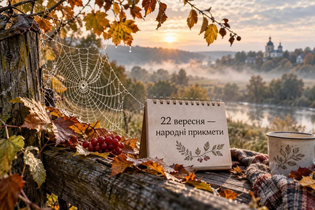 Що святкують 22 вересня 2026 року: церковне свято, День ангела, прикмети та заборони