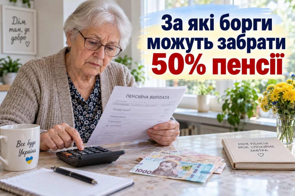 Чому у пенсіонерів можуть забрати до 50% виплати: ПФУ назвав головні причини Чому у пенсіонерів можуть забрати до 50% виплати: ПФУ назвав головні причини