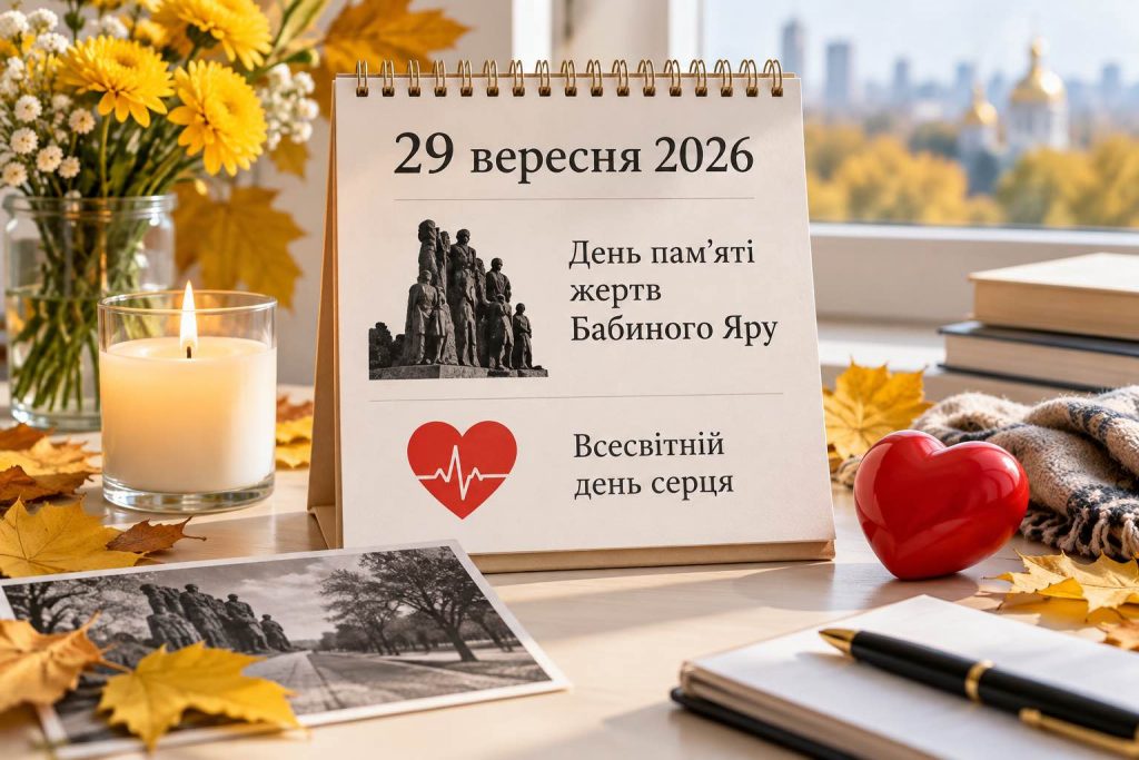 Що святкують в Україні 29 вересня 2026 року: свята, День ангела, церковна дата та прикмети Що святкують в Україні 29 вересня 2026 року: свята, День ангела, церковна дата та прикмети