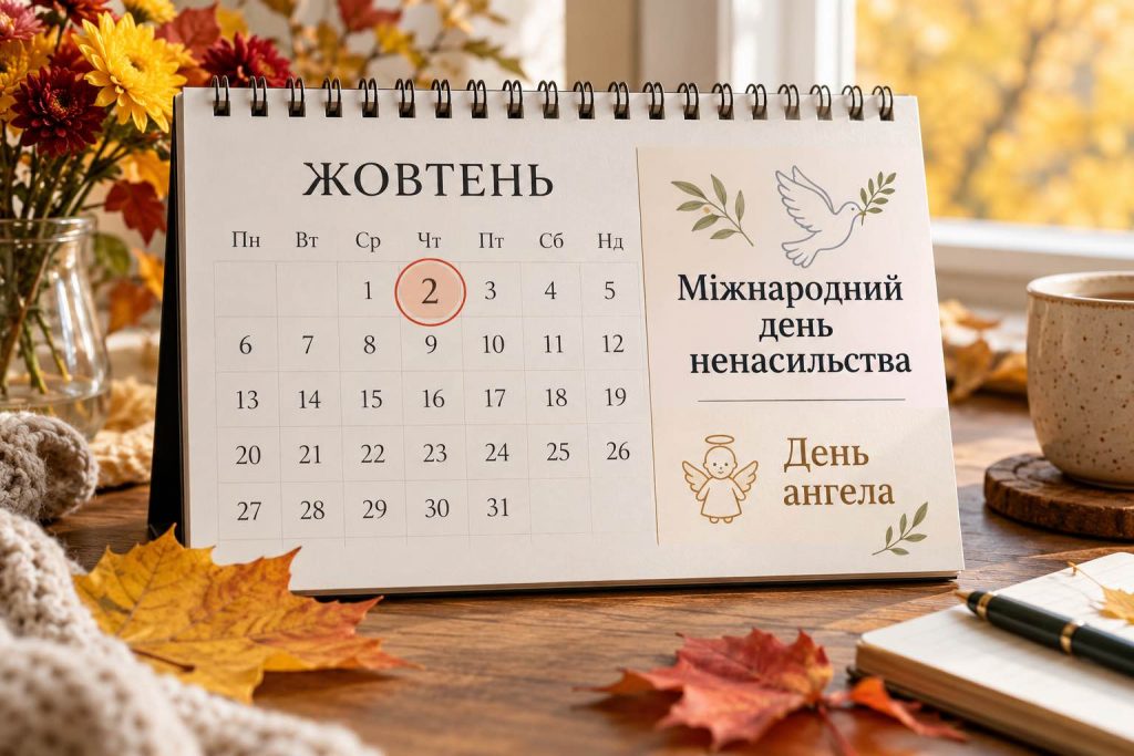 Що святкують 2 жовтня 2026 року в Україні: церковна дата, День ангела, прикмети та заборони Що святкують 2 жовтня 2026 року в Україні: церковна дата, День ангела, прикмети та заборони