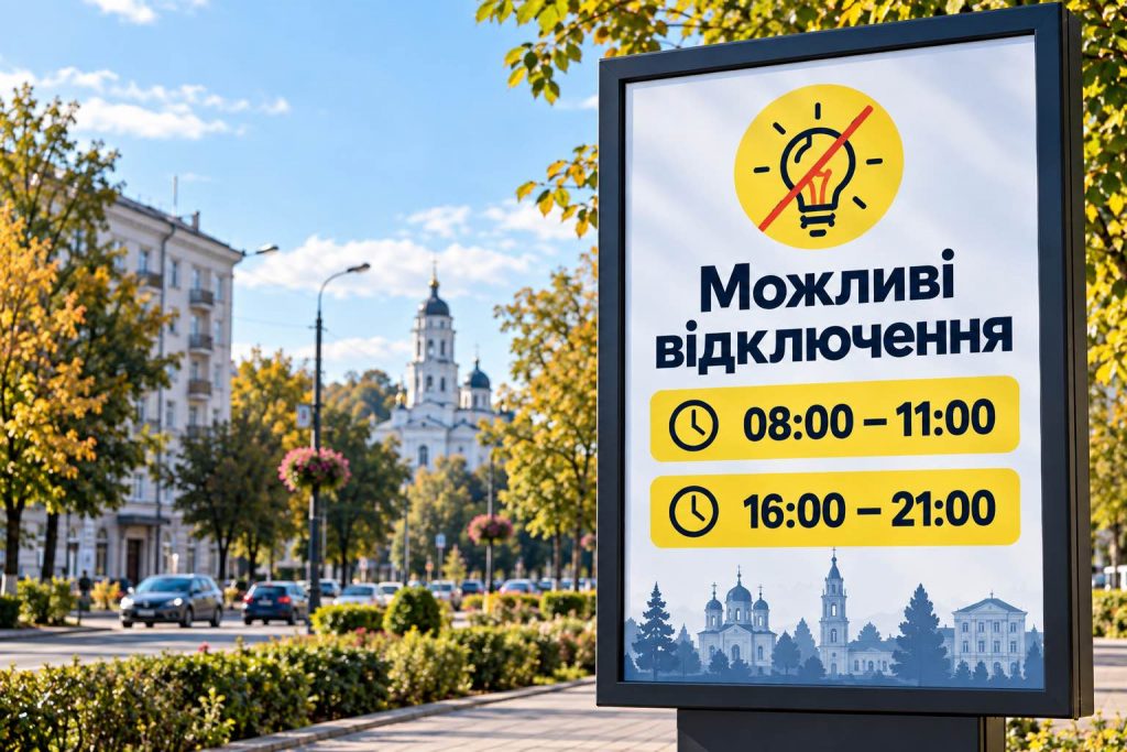 Коли не буде світла в Житомирі та області 1 жовтня: актуальний графік по чергах