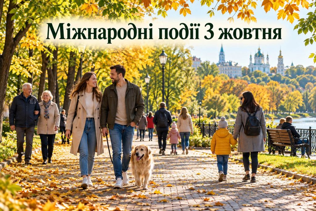 Що святкують 3 жовтня 2026 року в Україні: повний календар подій, День ангела, прикмети та заборони