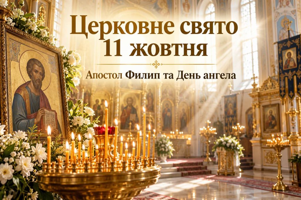 Яке свято 11 жовтня 2026 року: що відзначають в Україні, День ангела та церковний календар