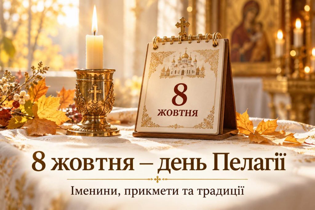 Що святкують 8 жовтня 2026 року в Україні: День юриста, церковне свято, іменини та прикмети