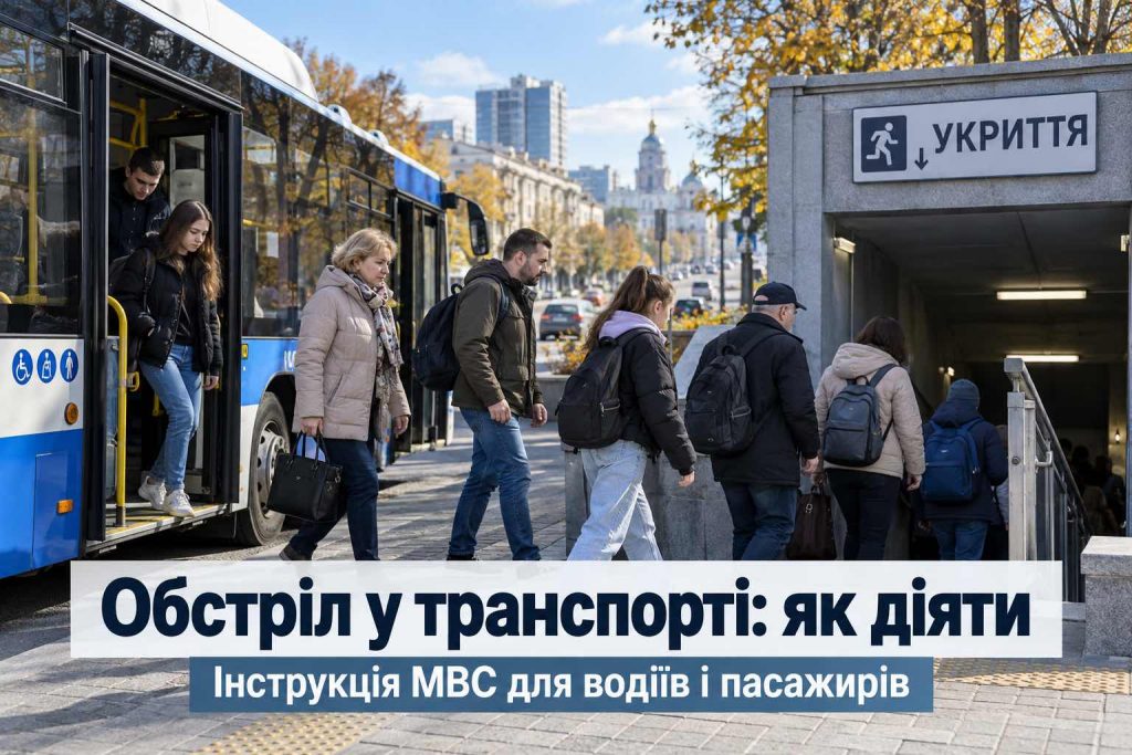 Як діяти під час обстрілу в авто та автобусі: головні правила МВС, які можуть врятувати життя Як діяти під час обстрілу в авто та автобусі: головні правила МВС, які можуть врятувати життя