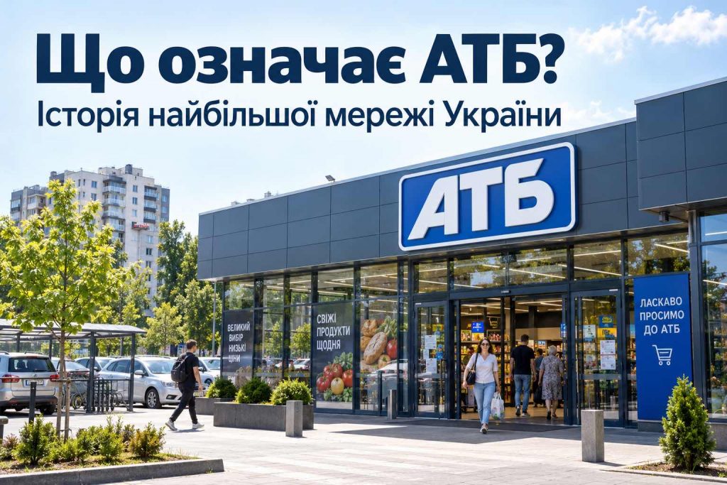 Що означають три літери АТБ: як раніше називалися магазини та хто створив мережу