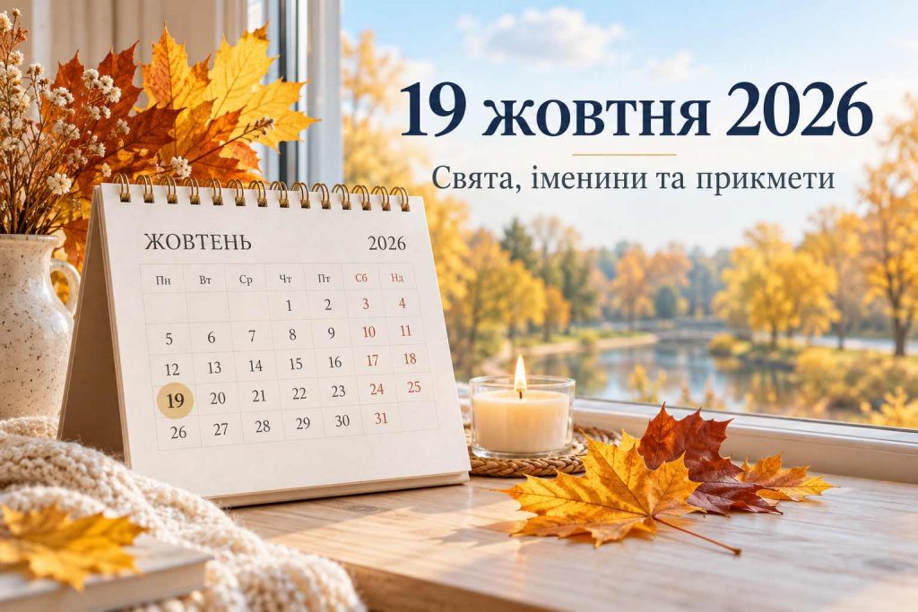 Яке свято 19 жовтня 2026 року: кого вітати, що не можна робити та які традиції збереглися Яке свято 19 жовтня 2026 року: кого вітати, що не можна робити та які традиції збереглися