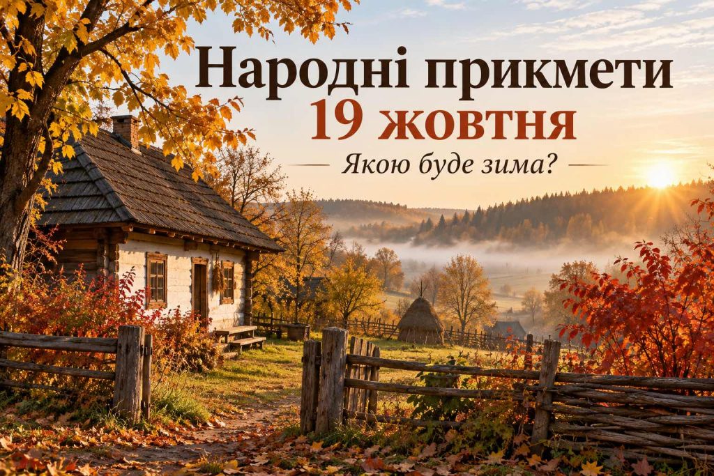 Яке свято 19 жовтня 2026 року: кого вітати, що не можна робити та які традиції збереглися