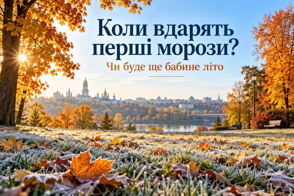 Заморозки до -3 °C уже близько: які області України відчують холод першими та чи буде ще потепління