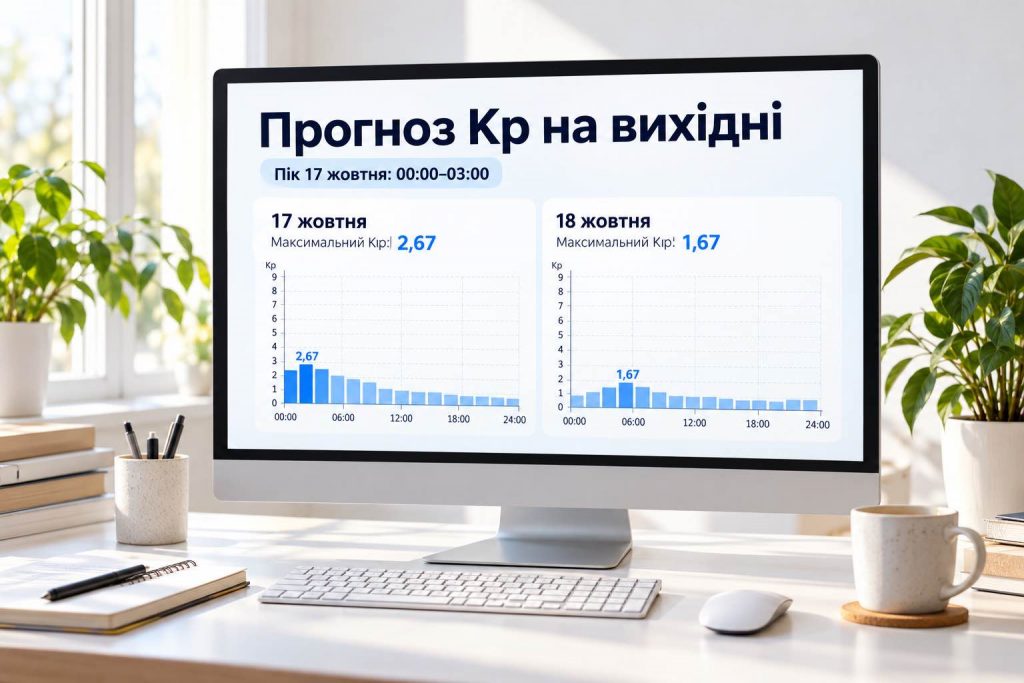 Магнітні бурі 17 і 18 жовтня: названо пікові години та прогноз для України