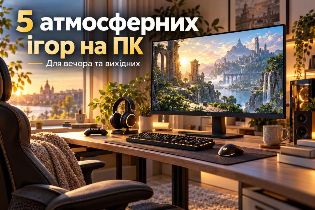 5 атмосферних ігор на ПК, які можна пройти за вечір або вихідні: сюжет, ціни та де завантажити