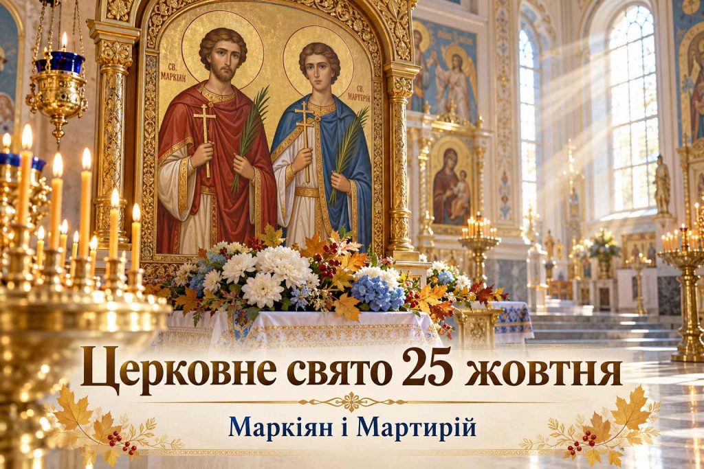 Що святкують 25 жовтня 2026 року в Україні: усі свята, церковна дата, іменини та заборони