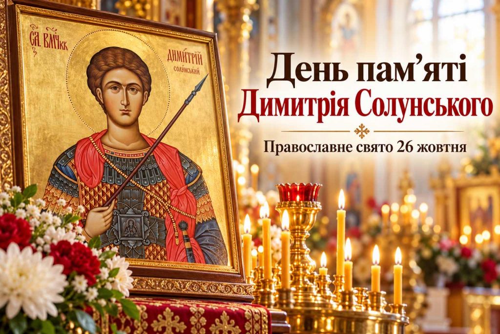 Що святкують 26 жовтня 2026 року в Україні: церковна дата, іменини, прикмети, традиції та заборони