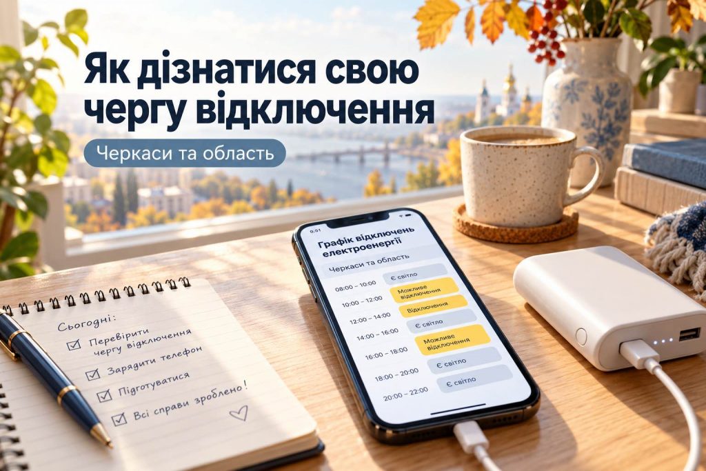 Відключення світла на Черкащині 21 жовтня: коли не буде світла — повний розклад
