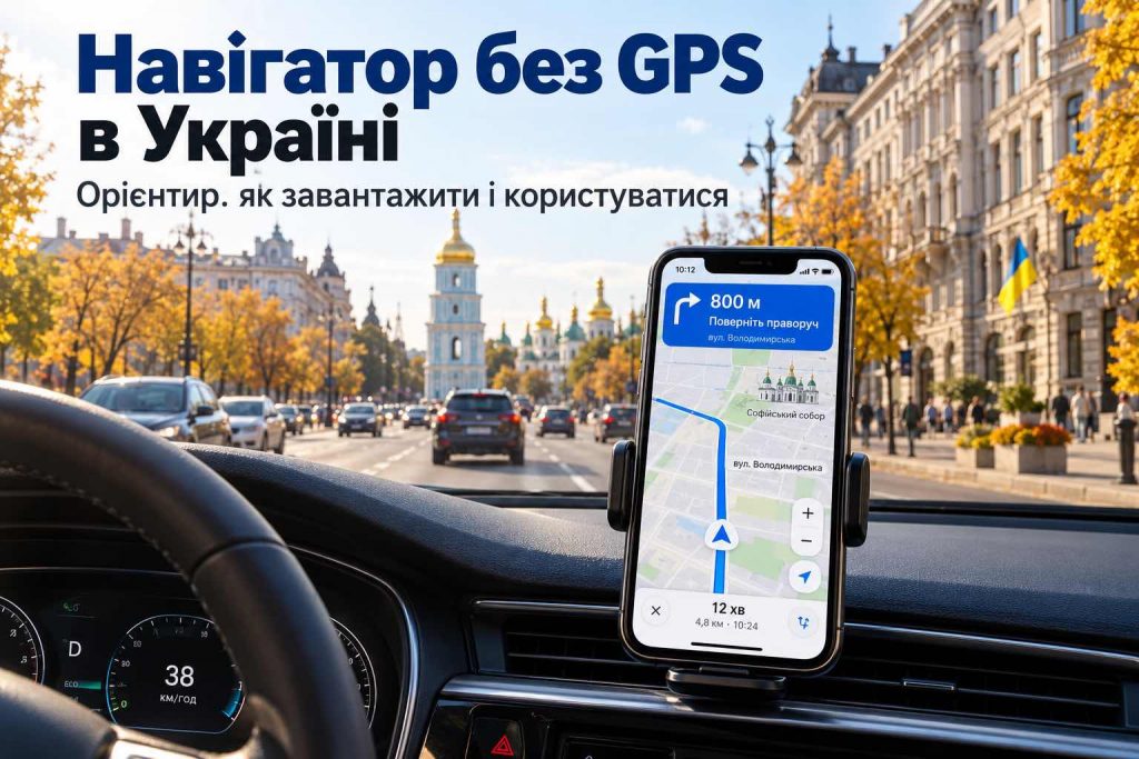 Український навігатор працює навіть без GPS та інтернету: як завантажити новий застосунок Український навігатор працює навіть без GPS та інтернету: як завантажити новий застосунок