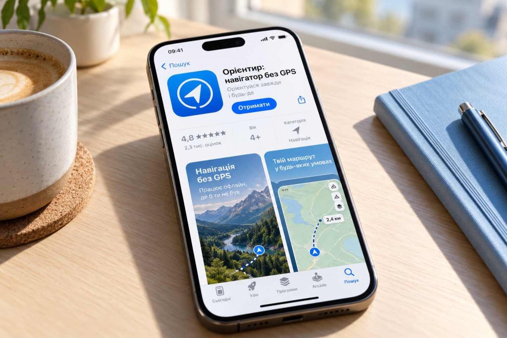 Український навігатор працює навіть без GPS та інтернету: як завантажити новий застосунок