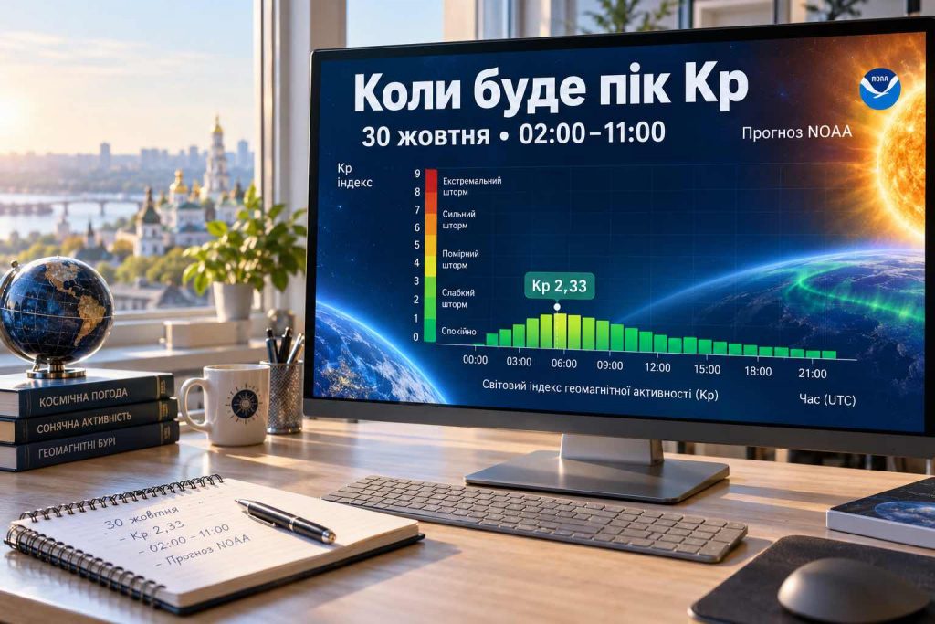Чи будуть магнітні бурі 29-30 жовтня: точний розклад Kp та поради метеозалежним