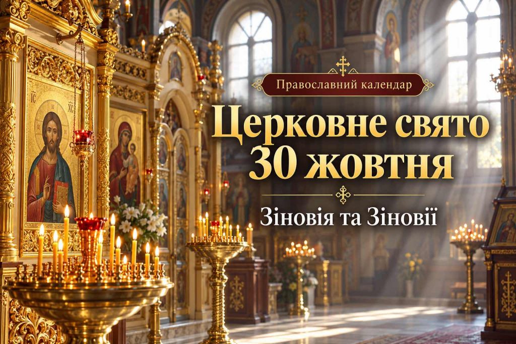 30 жовтня 2026 — яке сьогодні свято, День ангела, народні прикмети та головні заборони