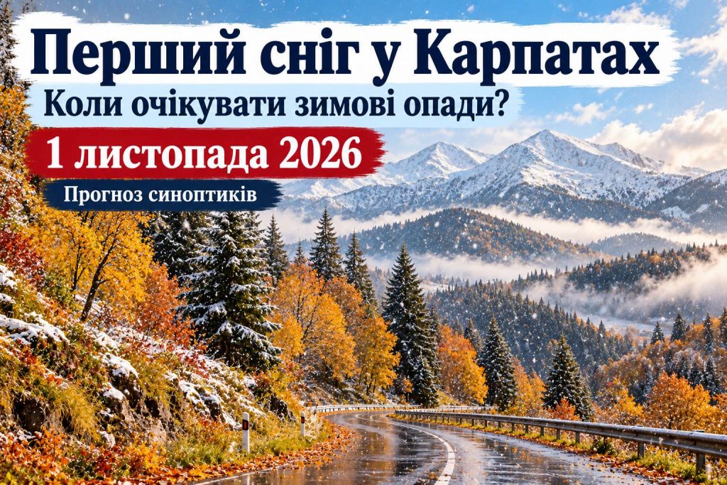 В Україну йде перший сніг: синоптики назвали дати похолодання та розповіли, де вдарять морози у листопаді