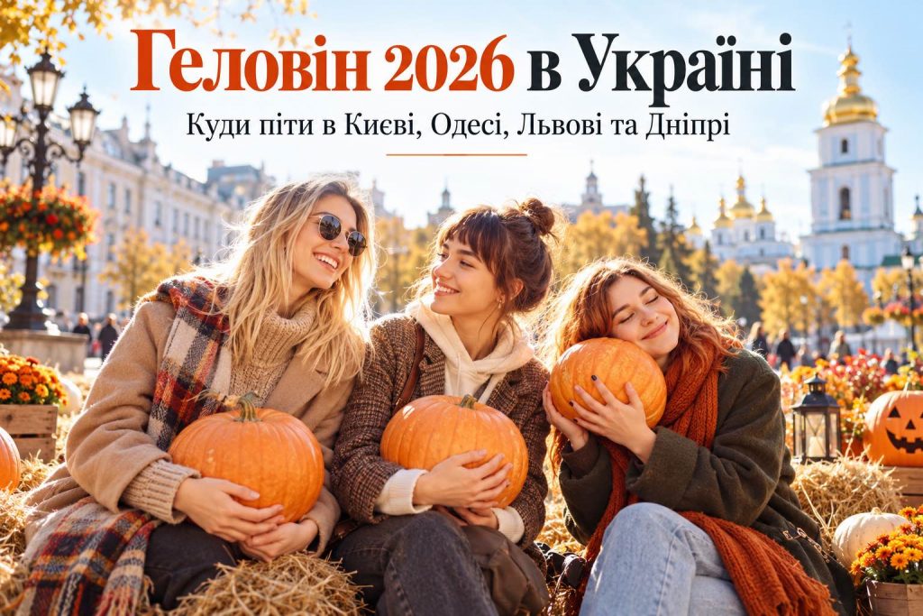 Геловін 2026 в Україні: куди піти в Києві, Одесі, Львові та Дніпрі — цікаві локації, концерти, вечірки та ціни