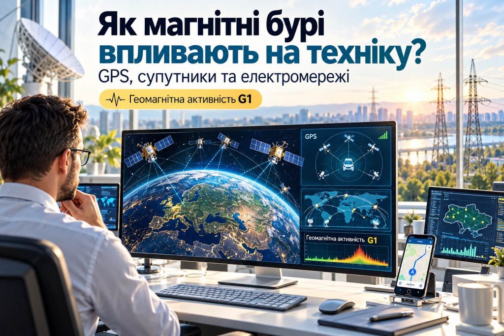 Сильна магнітна буря чи звичайне збурення на вихідних? Свіжий прогноз Kp на 31 жовтня та 1 листопада